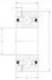 TRI-PLY SEAL SERIES RELUBRICATABLE TYPE_Round_Type3_2D_Line_Drawing