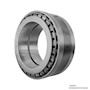 Timken--Double-Cup-Assembly-Taper-Roller-Bearing-Style-3-Groove-1-Hole-CouterHole-Left-Angle-View