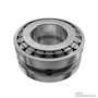 Timken--Double-Cup-Assembly-Taper-Roller-Bearing-Style-3-Groove-8-Holes-CouterHole-Top-Angle-View
