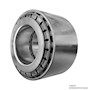 Timken--Double-Cup-Assembly-Taper-Roller-Bearing-Style-4-Groove-1-Hole-CouterHole-Left-Angle-View