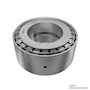 Timken--Double-Cup-Assembly-Taper-Roller-Bearing-Style-5-Groove-1-Hole-Top-Angle-View