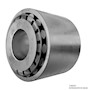 Timken--Double-Cup-Assembly-Taper-Roller-Bearing-Style-5-Groove-2-Holes-Left-Angle-View