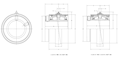 Type CSAA Single Collar Cartridge Block_Dimensions