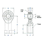 MW-T & MG-T, AW-T & AG-T Large Bore Dimensional Drawing