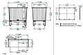 Steel Lid Seal Kits - Metric - 2203