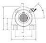 timken-fafnir-tapped-base-mounted-ball-bearing-unit-YTB-TB-SGT Dimensions