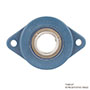 timken-flange-mounted-ball-bearing-unit-blue-poly-2-bolt-BFL206-NLH-SUC206-insert-IP69K-F-seal-front