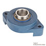 timken-flange-mounted-ball-bearing-unit-blue-poly-quiklean-2-bolt-BFLQK206-NLH-SUC206-insert-IP69K-F-seal-angle