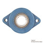 timken-flange-mounted-ball-bearing-unit-blue-poly-quiklean-2-bolt-BFLQK206-NLH-SUC206-insert-IP69K-F-seal-front