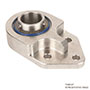 timken-flange-mounted-ball-bearing-unit-machined-stainless-3-bolt-AFB206-NLH-SUC206-insert-IP69K-F-seal-angle