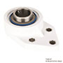 timken-flange-mounted-ball-bearing-unit-white-poly-3-bolt-PLFB206-SUC206-insert-IP69K-F-seal-angle