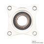 timken-flange-mounted-ball-bearing-unit-white-poly-4-bolt-PLF206-SUC206-insert-IP69K-F-seal-front