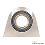 timken-tapped-base-mounted-ball-bearing-unit-machined-stainless-ATBY206-NLH-SUC206-insert-IP69K-F-seal-front
